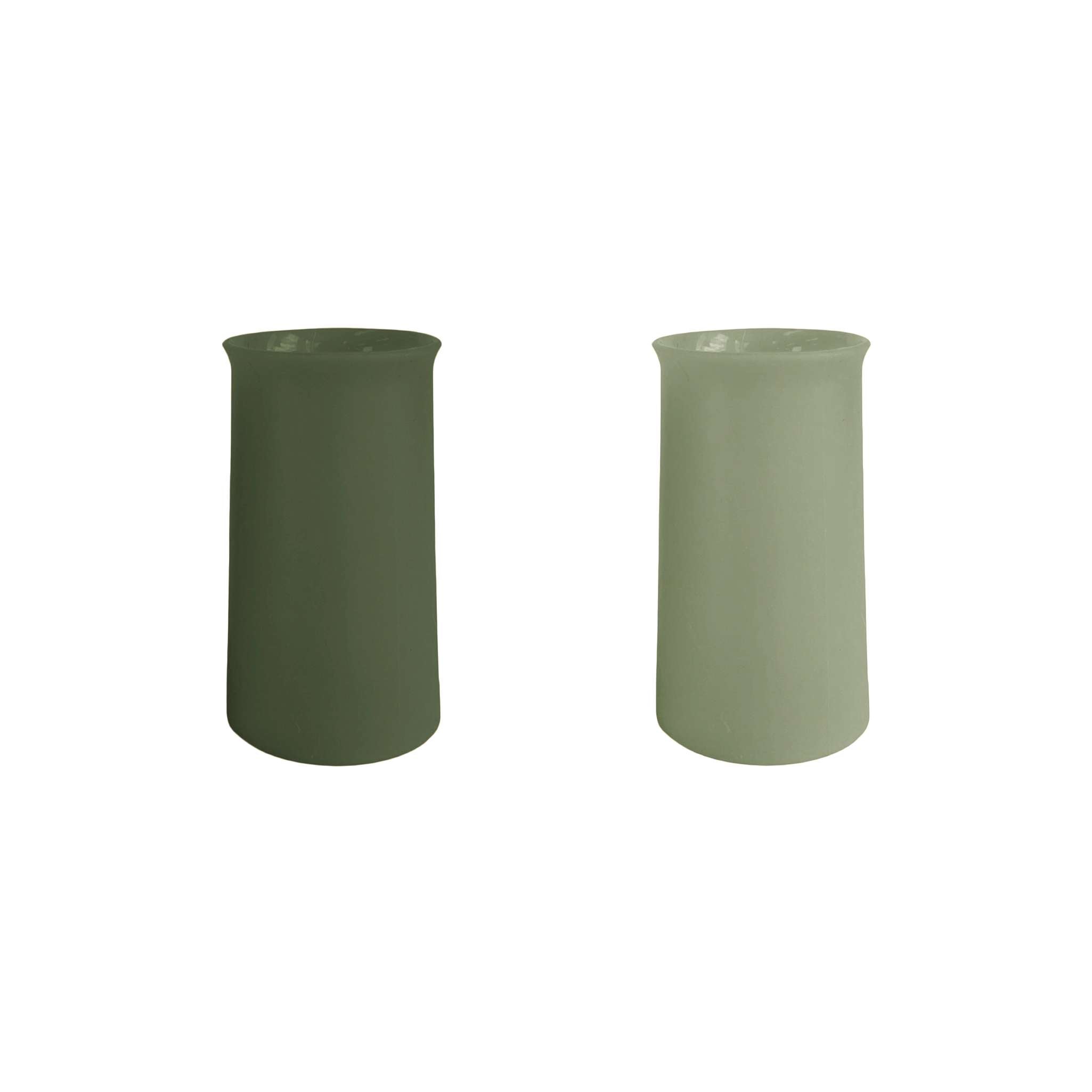 PORTER GREEN – STEGG 480ML SILICONE DRINK GLASS - SAGE & OLIVE